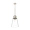 Z-Lite Wentworth 1 Light Pendant, Polished Nickel & Clear 2300P12-PN - alternate 4